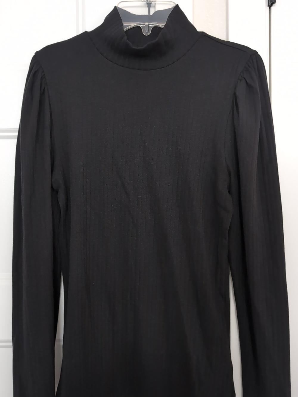 GAP Modern Puff Sleeve Ribbed Shirt